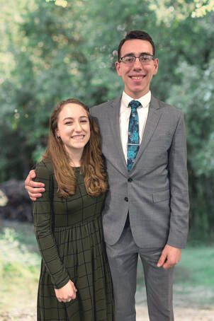 Youth Pastor Hunter Borgers and Mary